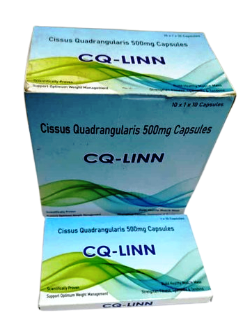 CQ LINN - Cissus Quardrangularis Linn Extract 500mg Capsules