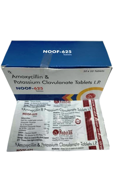 NOOF 625 - Amoxycillin Potassium Clavulanate Tablets