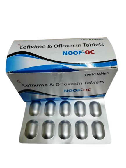 NOOF OC - Cefixime Ofloxacin Tablets