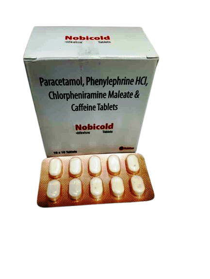 NOBICOLD - Paracetamol Phenylephrine Hydrochloride Chlorpheniramine Maleate Caffeine Tablets